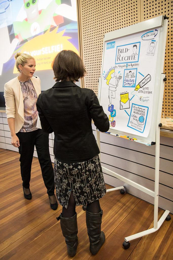 Graphic Recording Be yourSELFIE in München